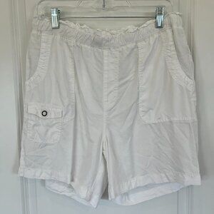 Women's Shorts, White Size M, Brand: XCVI